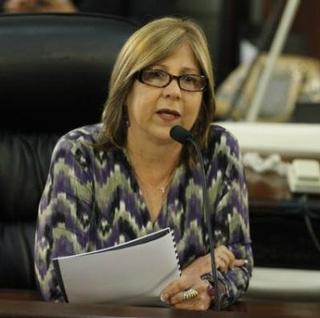 La presidenta de la Junta Reglamentadora de Telecomunicaciones de Puerto Rico, Sandra Torres / Foto por: NotiCel/Archivo