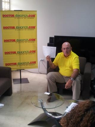 Gilberto Arvelo, mejor conocido como Doctorshoper, durante Conferencia de Prensa el martes 10 de abril. / Foto por: J Gálvez / Doctorshoper.com