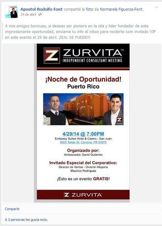 Font Zurvita PR 29 abril