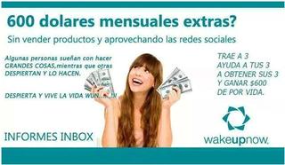 Anuncio WakeUpNow